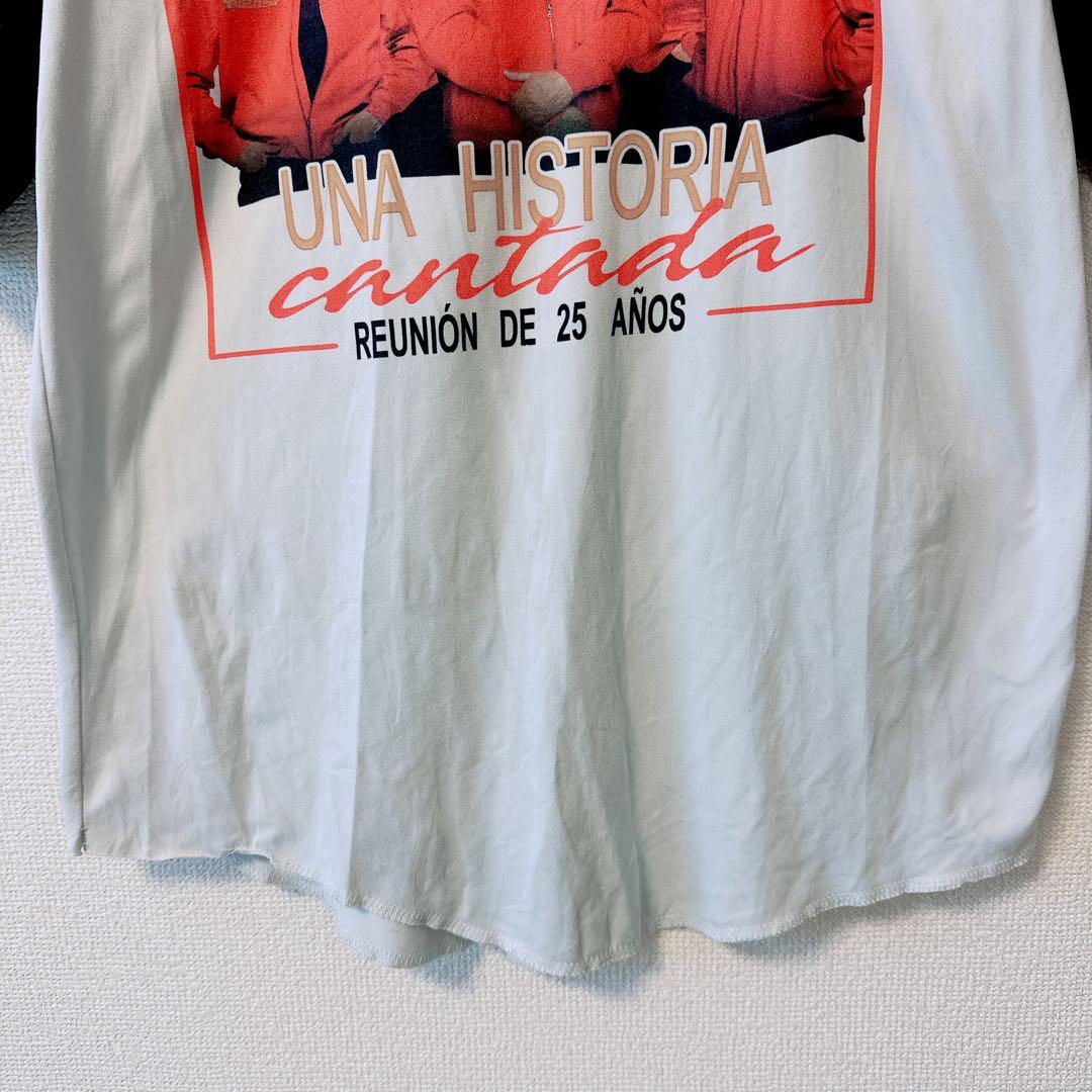 Los Bukis 25周年 ツアーTシャツ USA製 七分袖 ラグラン 両面