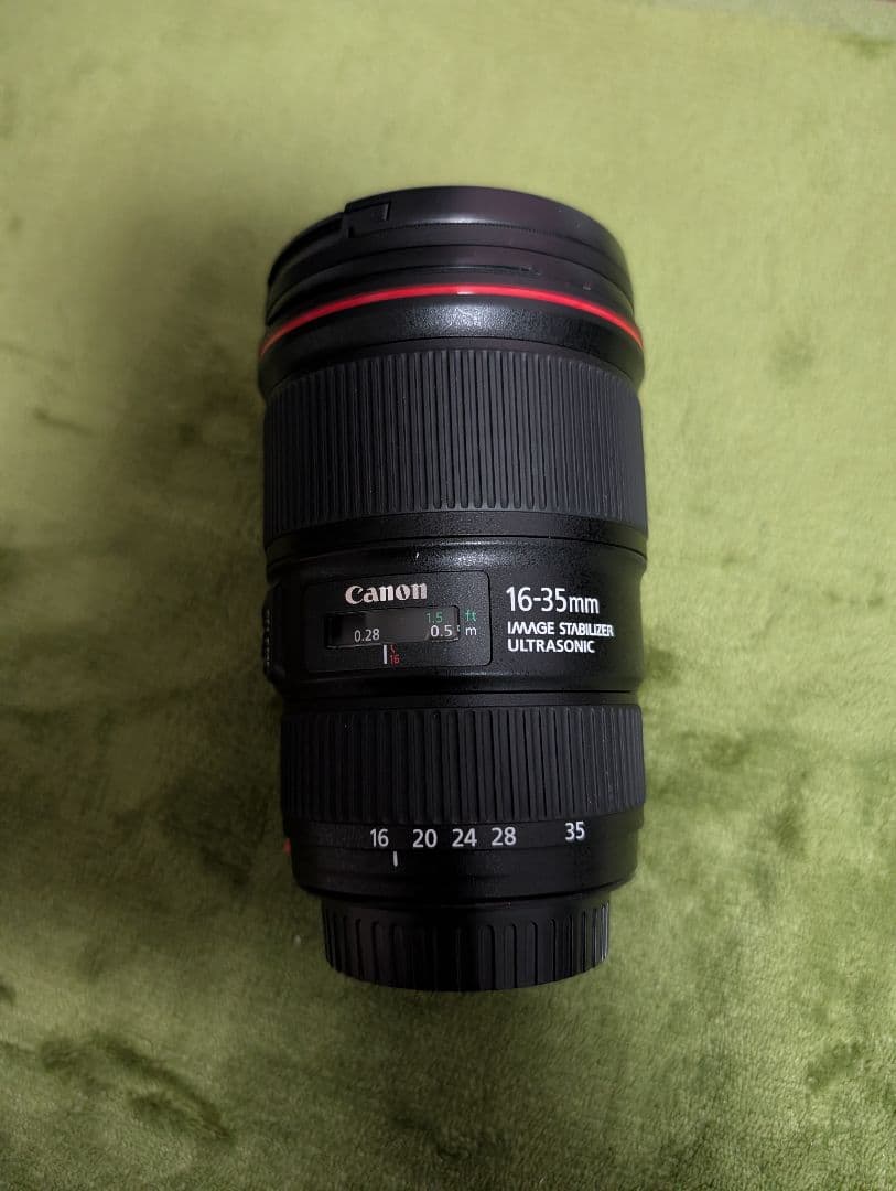 本日までの価格　キヤノン CANON EF 16-35mm F4L IS USM