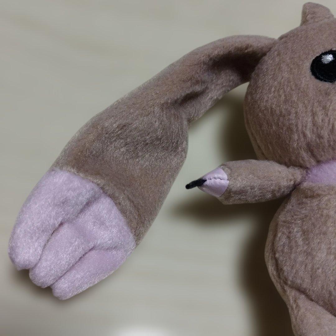デジモンテイマーズ　ロップモン　カバンに付けられるでっかいぬいぐるみ