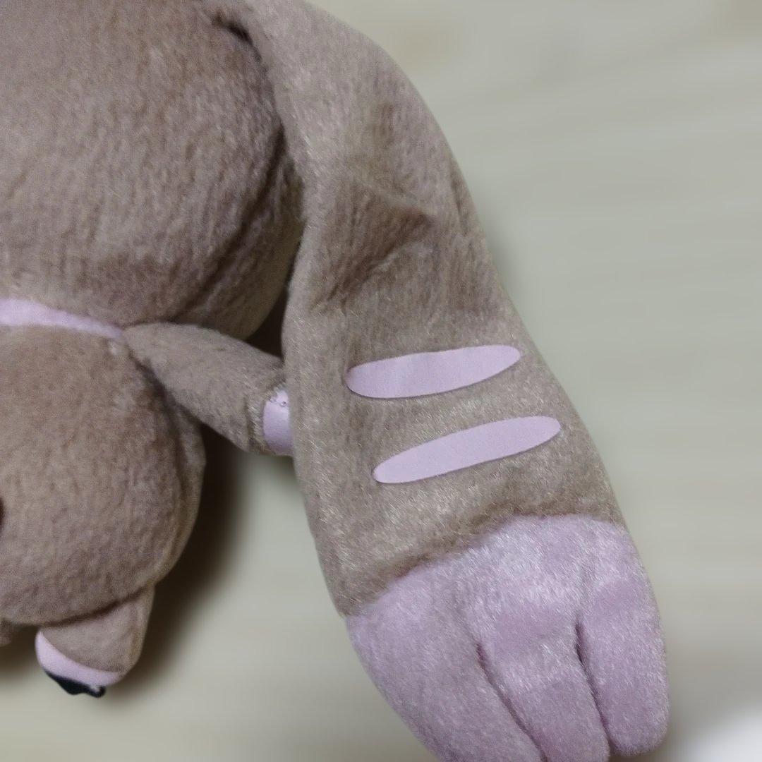 デジモンテイマーズ　ロップモン　カバンに付けられるでっかいぬいぐるみ