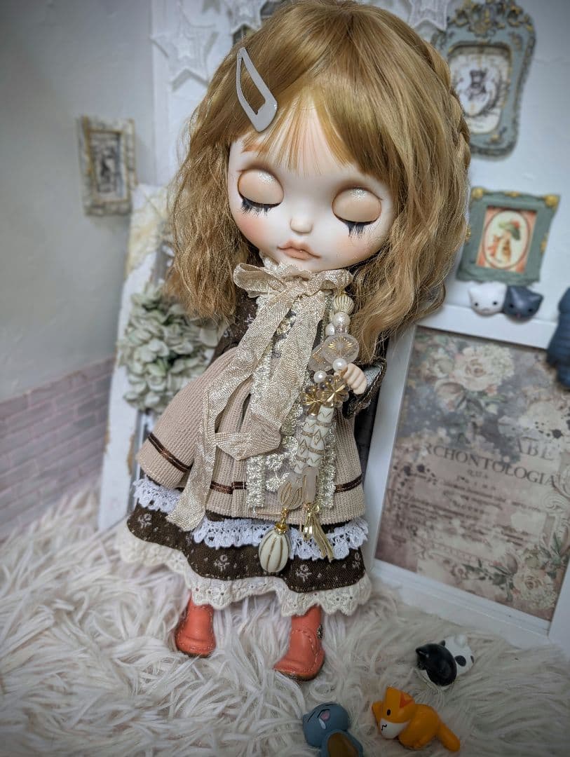 専用❁︎アイシードール❁︎カスタム❁︎アウトフィット付き