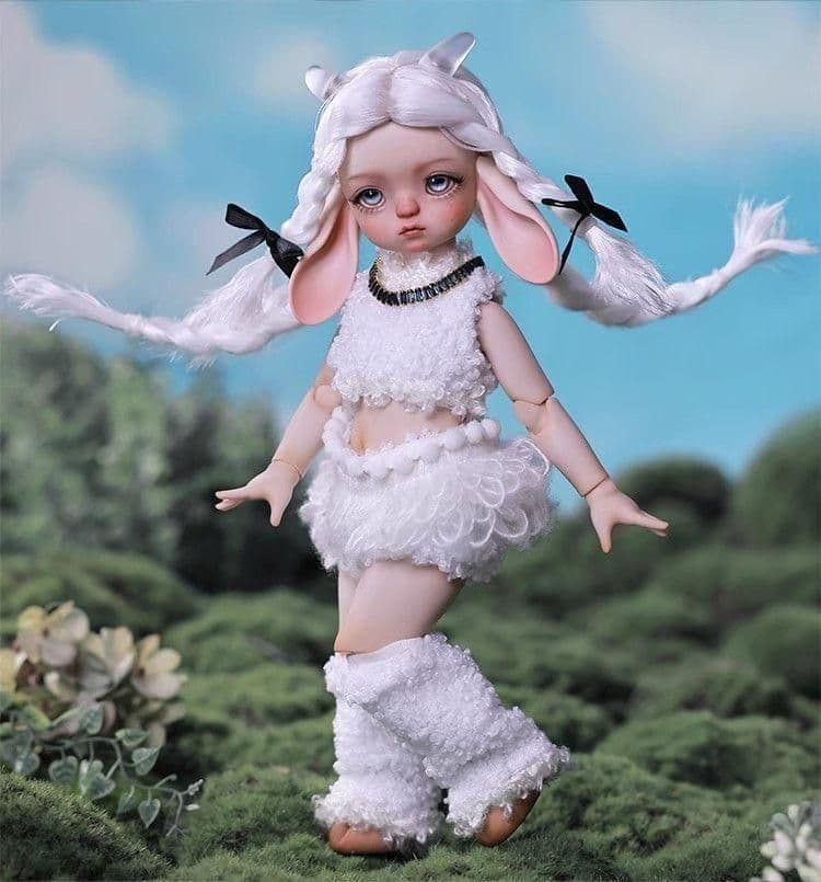 AX908 BJD 1/6 ドール本体 Yang 球体関節人形 ハンドメイド