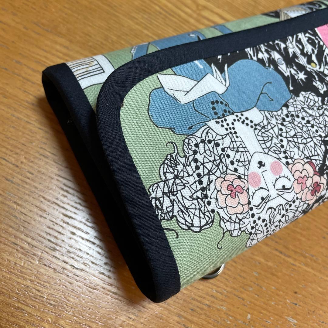 専用　長財布　やりくり財布　ハンドメイド　アレキサンダーヘンリー激レア生地