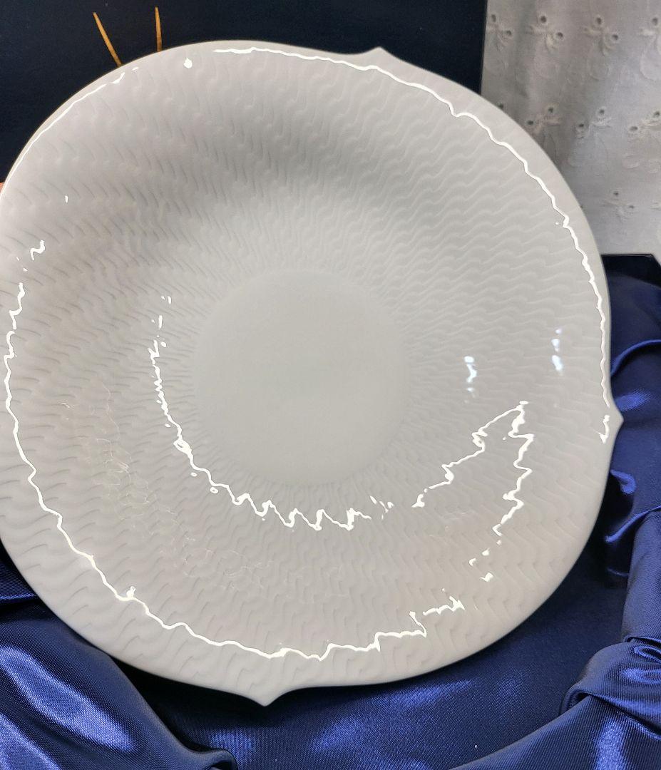 未使用✨マイセン 波の戯れ ホワイト 深皿 プレート サラダ パスタ、スープ 箱