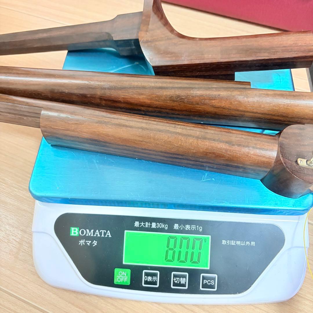 三味線 中棹　紫檀 丸打胴 和楽器　東さわり　ハードケース付き　付属品あり