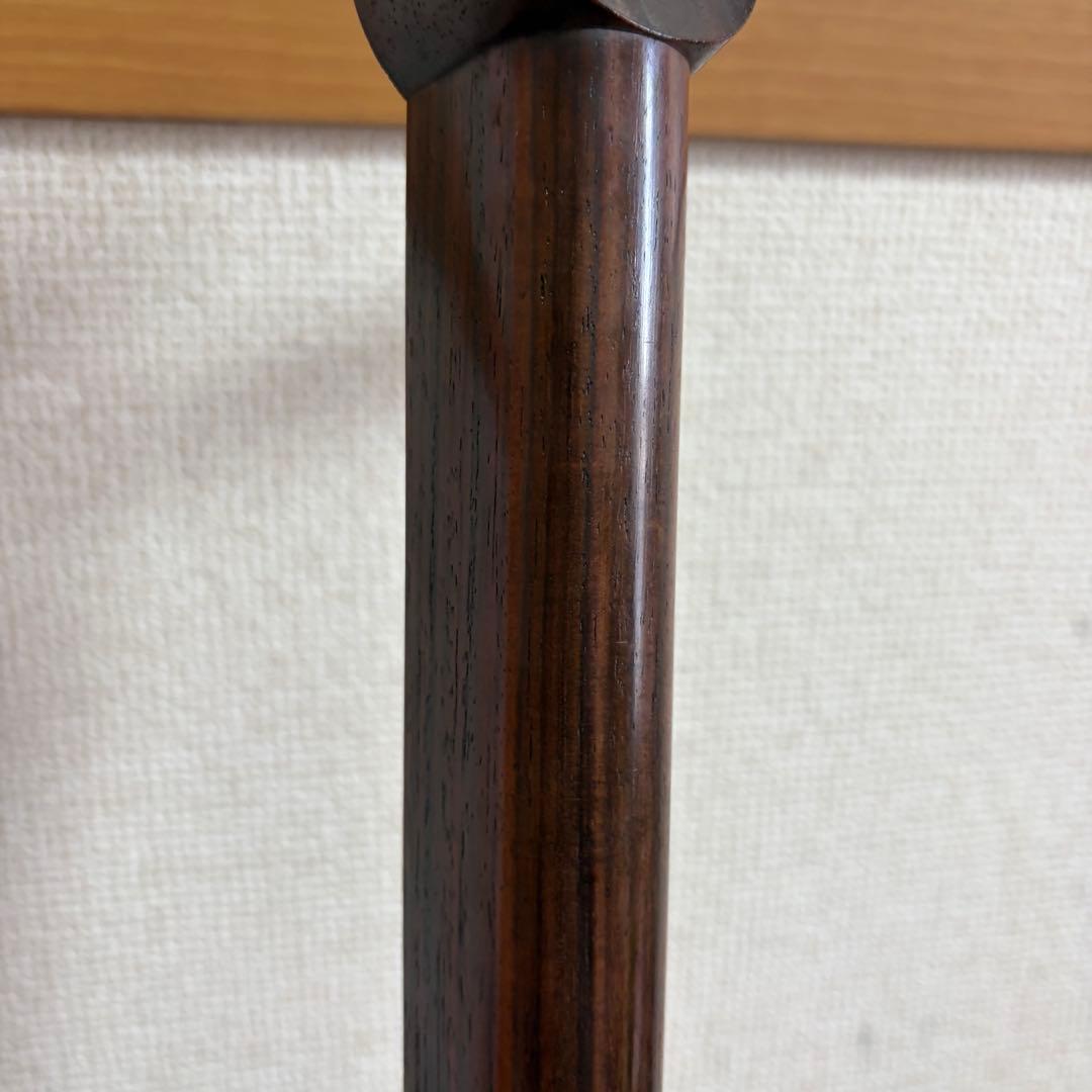 三味線 中棹　紫檀 丸打胴 和楽器　東さわり　ハードケース付き　付属品あり