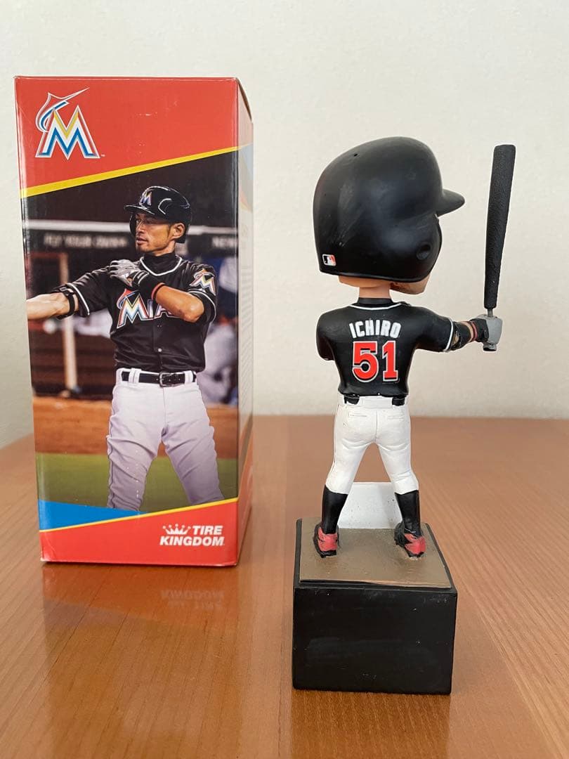 2016球場配布 イチロー ボブルヘッド フィギュア ヒットカウンター付き