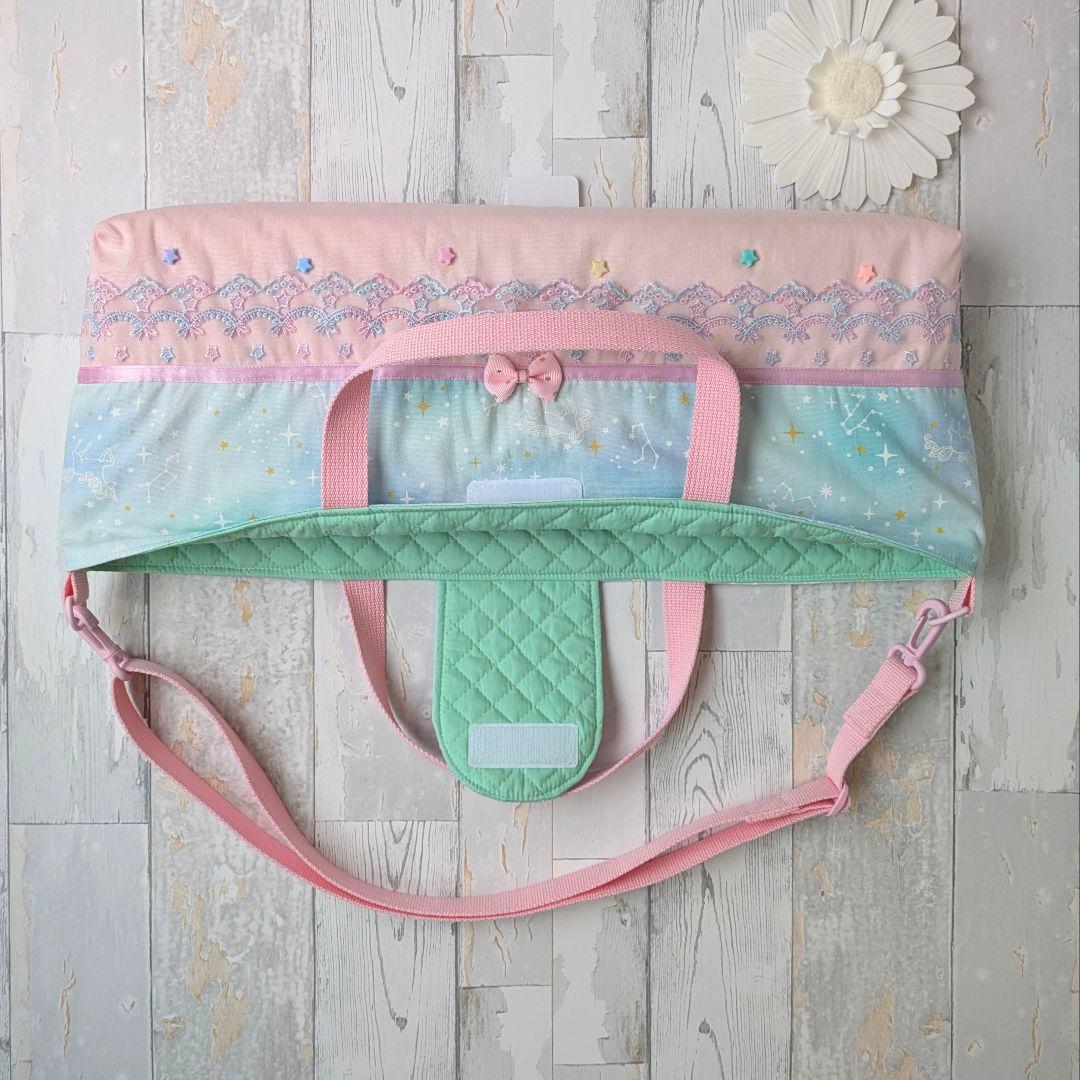 ピアニカケース　鍵盤ハーモニカケース　星座とユニコーン