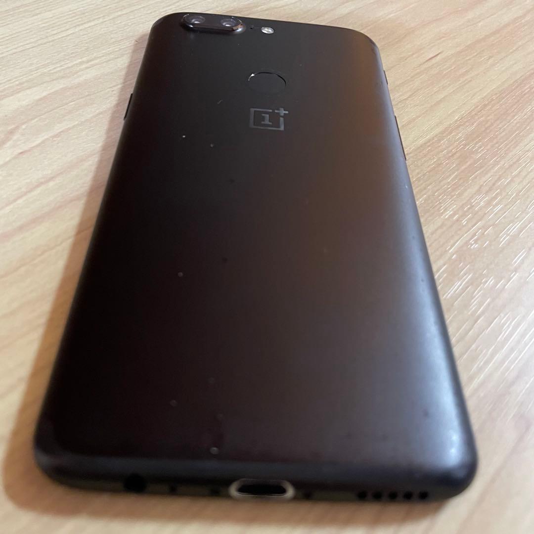 OnePlus 5T カスタムROM Andriod15 中古本体