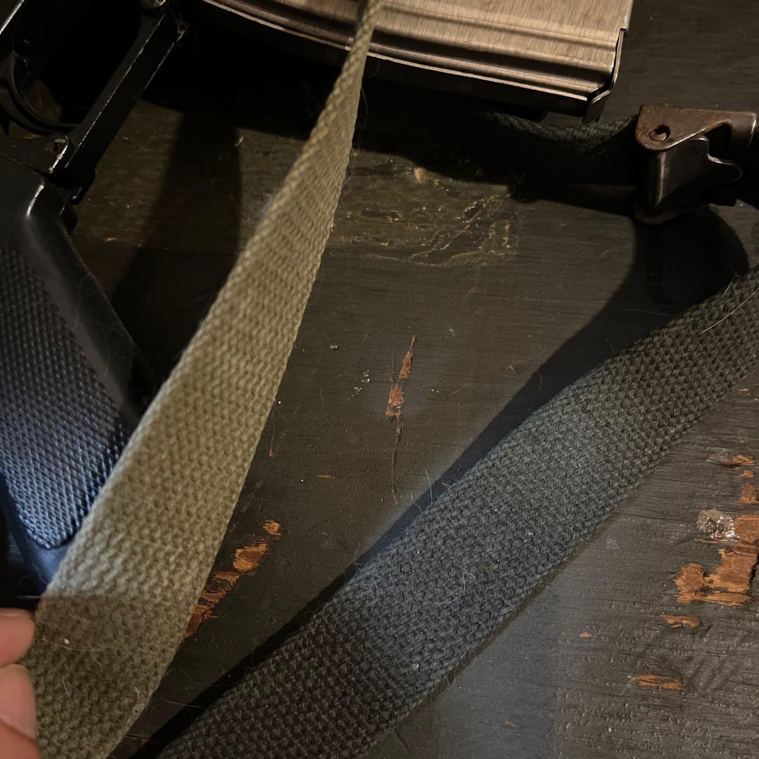 希少　60S 米軍実物　ベトナム戦　M16 スリング　ブラックタイプ