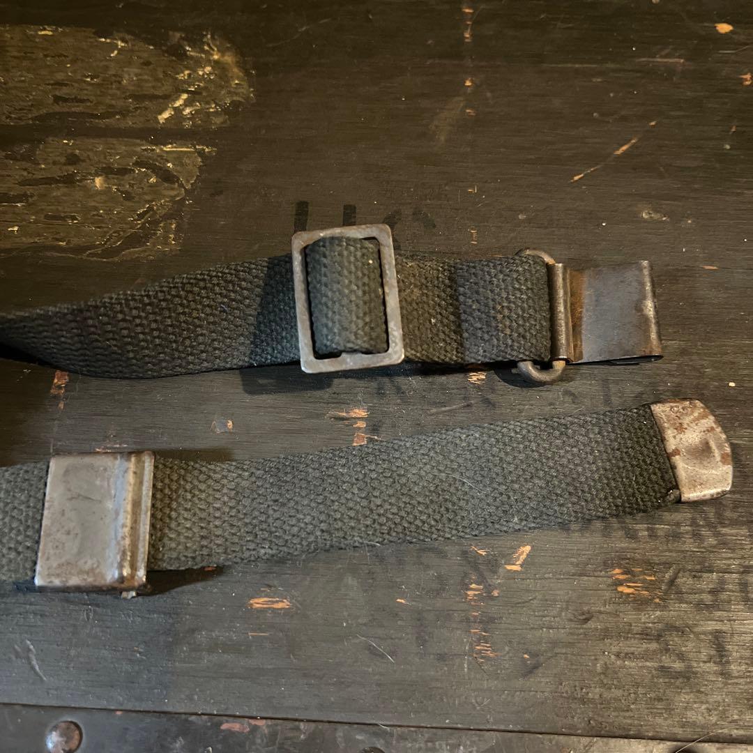 希少　60S 米軍実物　ベトナム戦　M16 スリング　ブラックタイプ