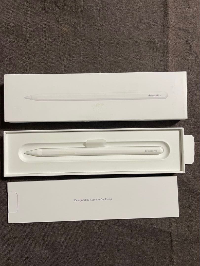 【美品】Apple Pencil Pro 純正 箱付き