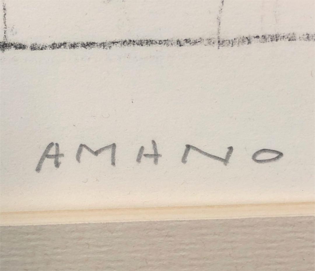 絵画 リトグラフ AMANO作 金魚