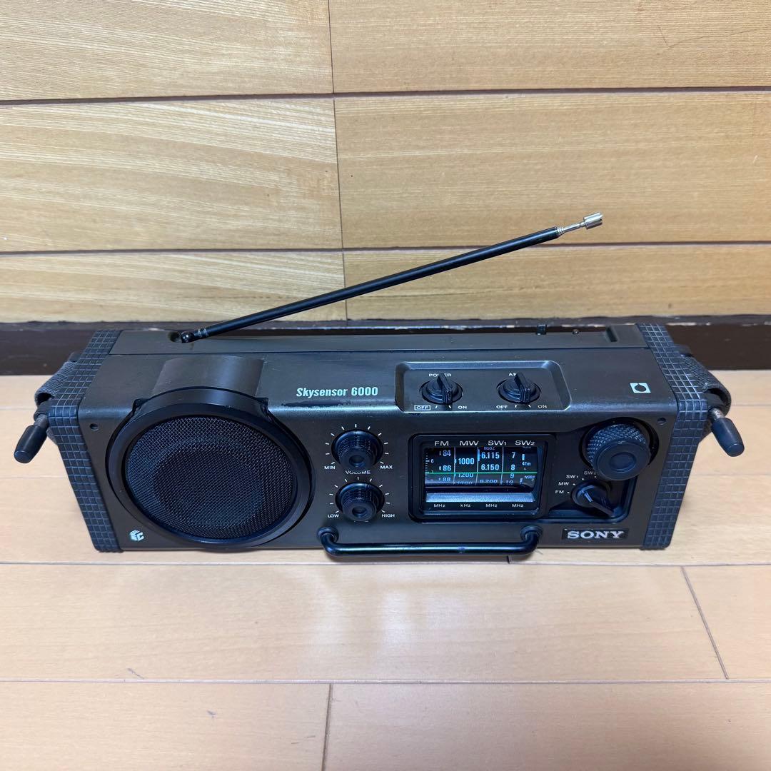 SONY 4バンドラジオ　スカイセンサー　ICF-6000 【ジャンク】