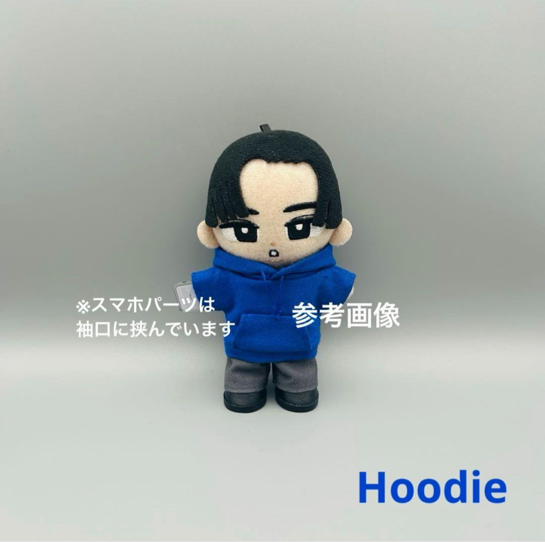すのチル　ぬいぐるみ衣装　青パーカー　目黒蓮