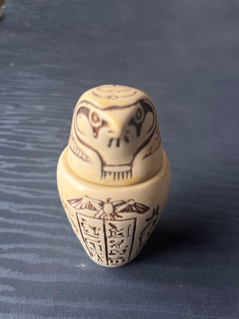 カノプスの壺セット　エジプト土産