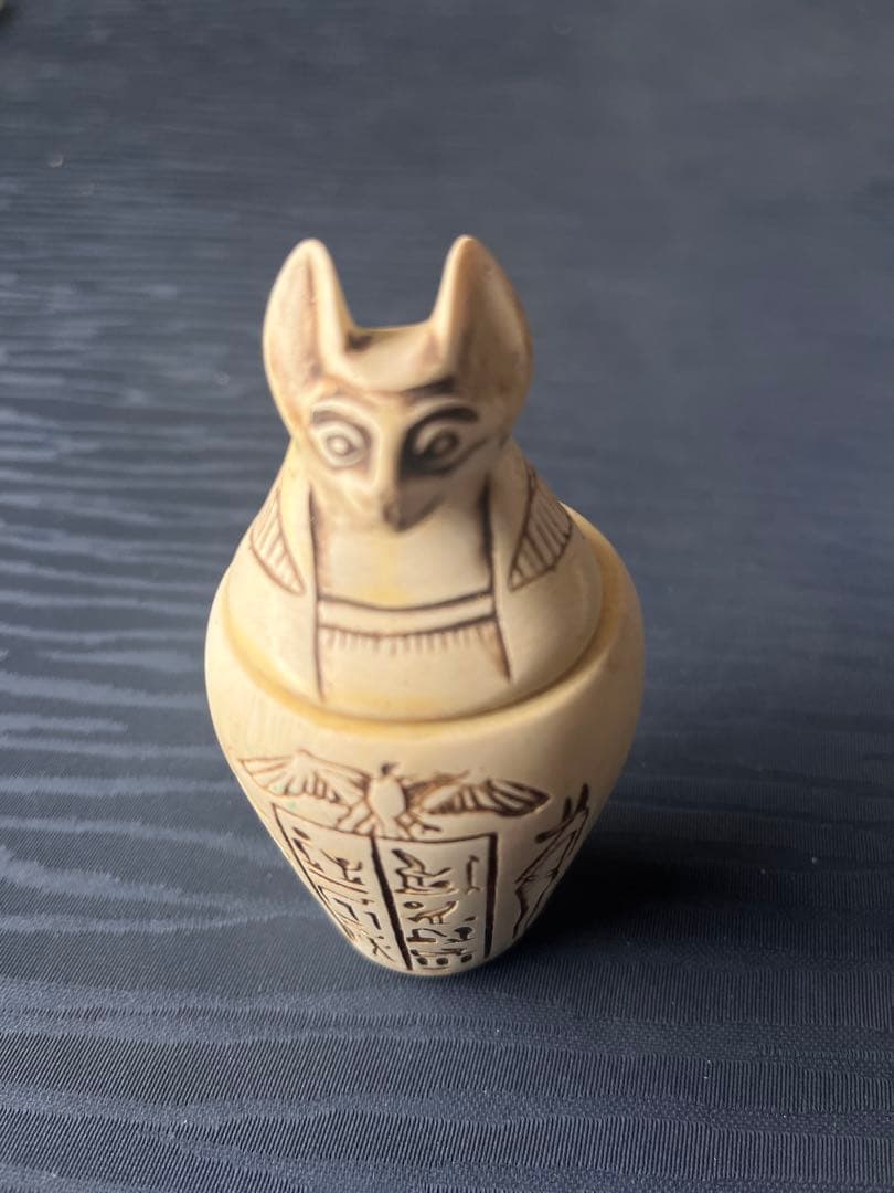 カノプスの壺セット　エジプト土産