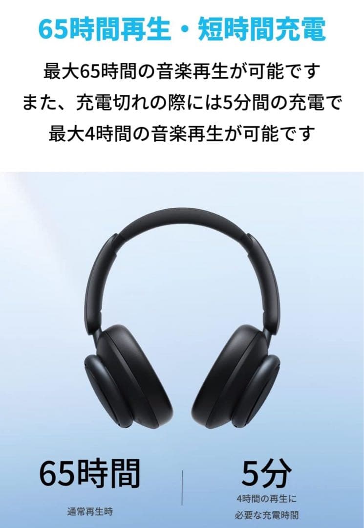 ヘッドホン Soundcore SPACE Q45