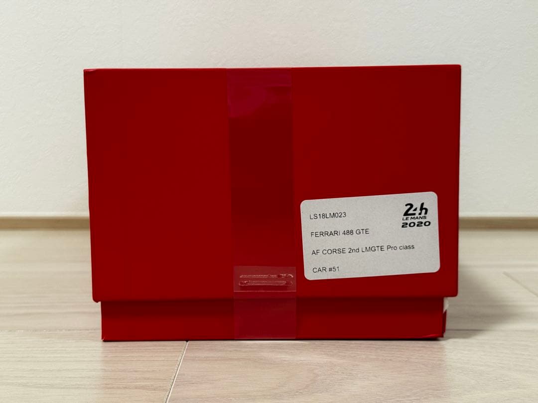 ルックスマート 1/18 フェラーリ 488 GTE FERRARI モデルカー