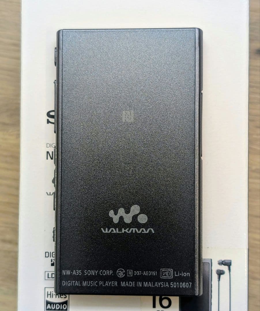 【美品】SONY ウォークマン NW-A35HN 16GB Aシリーズ