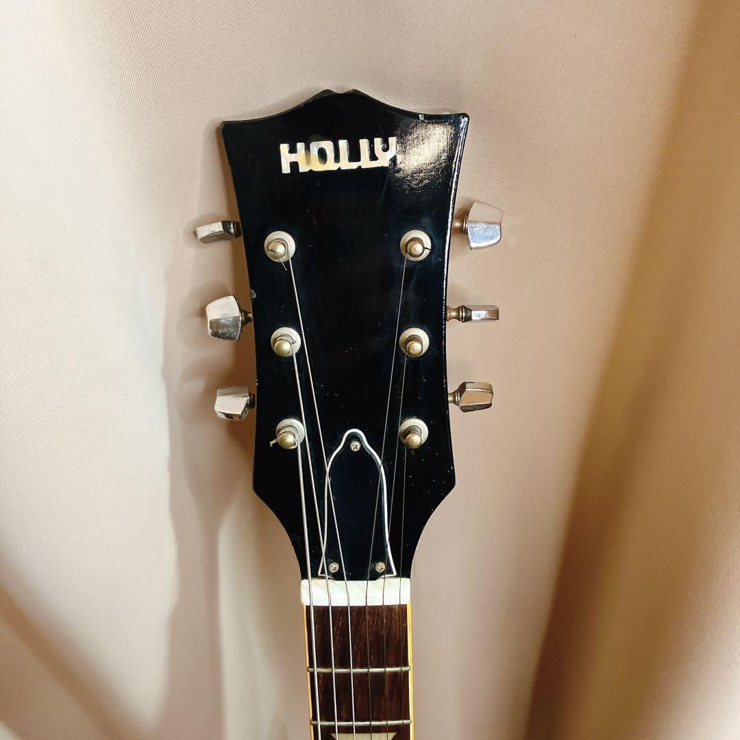動作未確認】HOLLY Electric Guitar ブラック　エレキギター