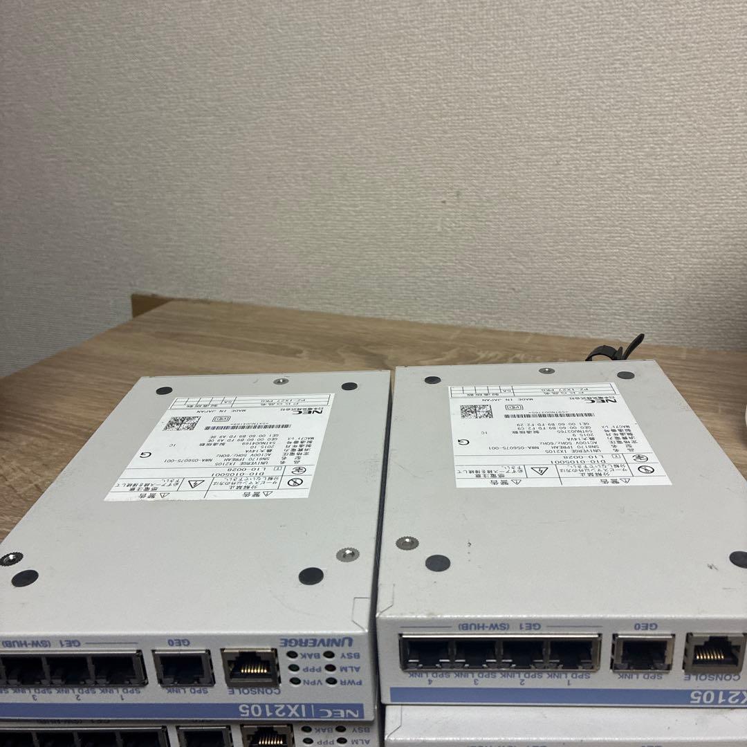 NEC UNIVERGE iX2105 ルーター × 4台セット