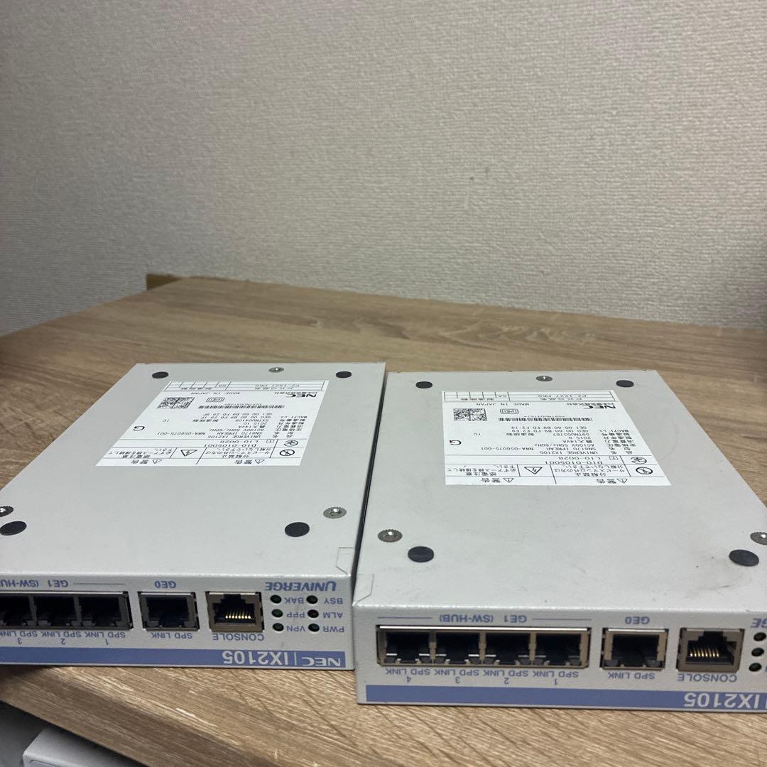 NEC UNIVERGE iX2105 ルーター × 4台セット