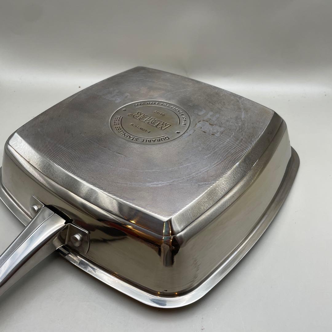 中古美品フライパンマイヤー パーフェクトグリルパン