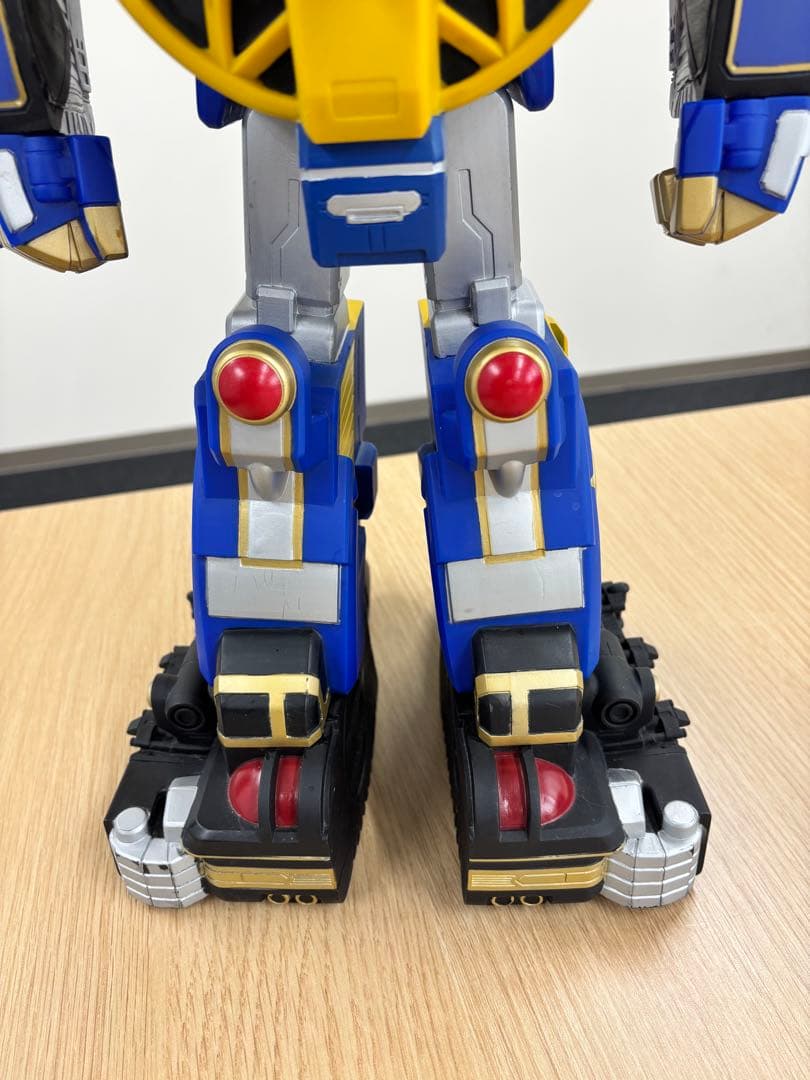 ジャンボヒーロー 轟雷旋風神 忍風戦隊ハリケンジャー 53㎝前後　ソフビ