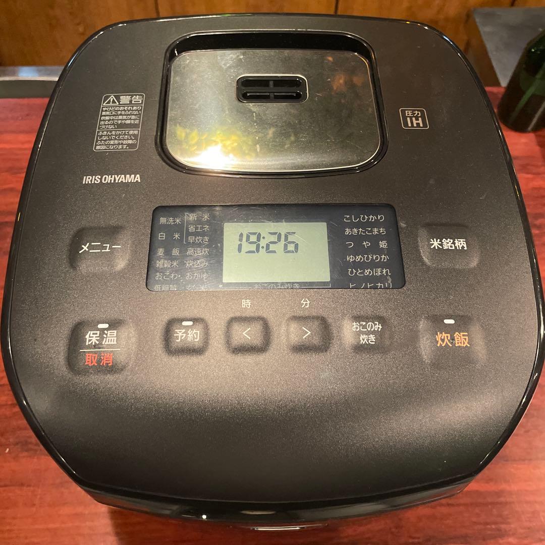 IRIS OHYAMA IH炊飯器 RC-P010-B