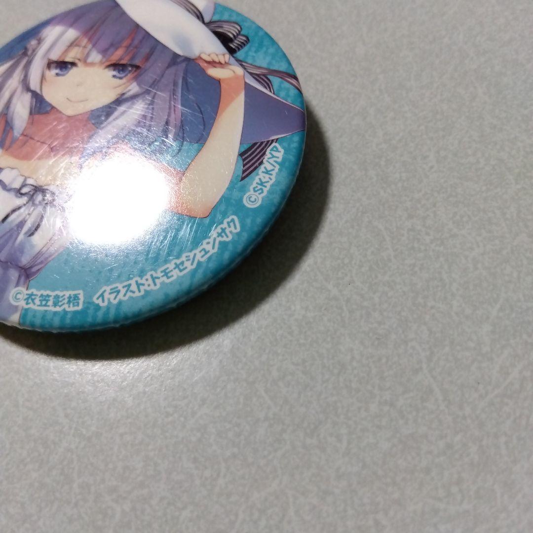 【ようこそ実力至上主義の教室へ】坂柳有栖 MF文庫J 夏の学園祭 缶バッジ