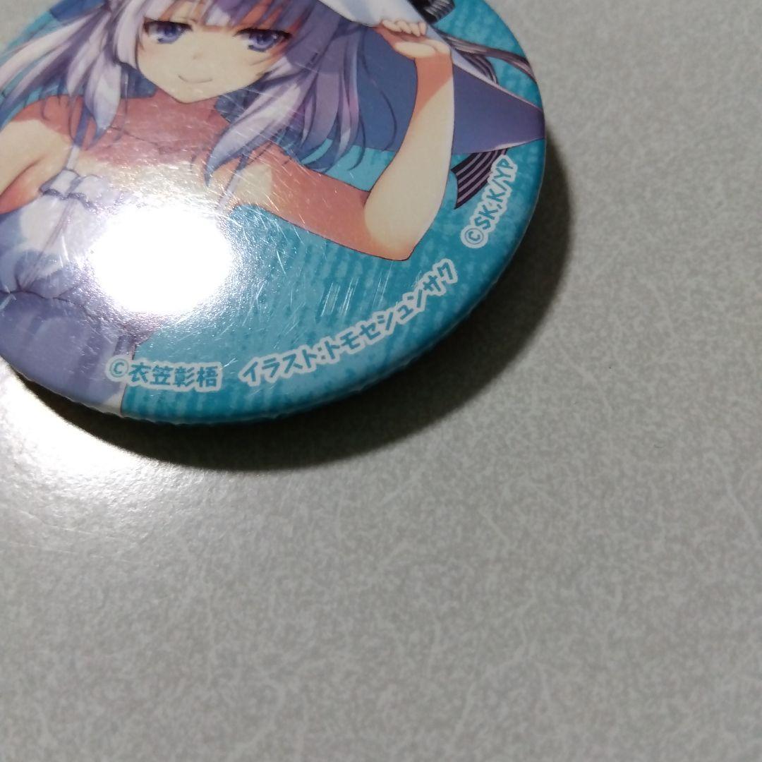 【ようこそ実力至上主義の教室へ】坂柳有栖 MF文庫J 夏の学園祭 缶バッジ