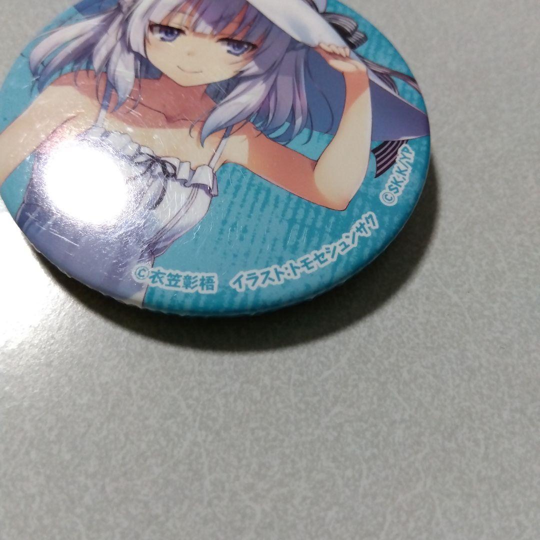 【ようこそ実力至上主義の教室へ】坂柳有栖 MF文庫J 夏の学園祭 缶バッジ