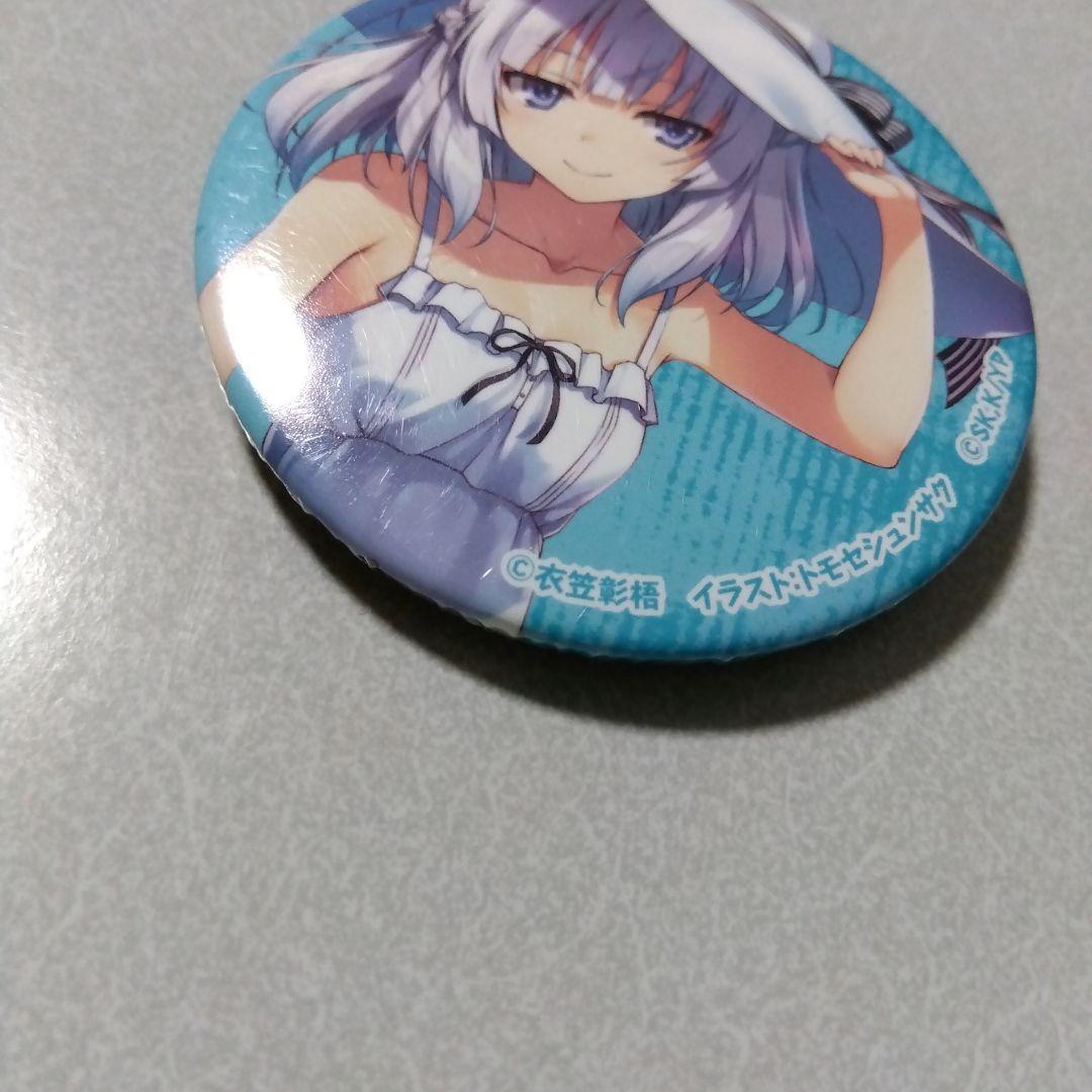 【ようこそ実力至上主義の教室へ】坂柳有栖 MF文庫J 夏の学園祭 缶バッジ