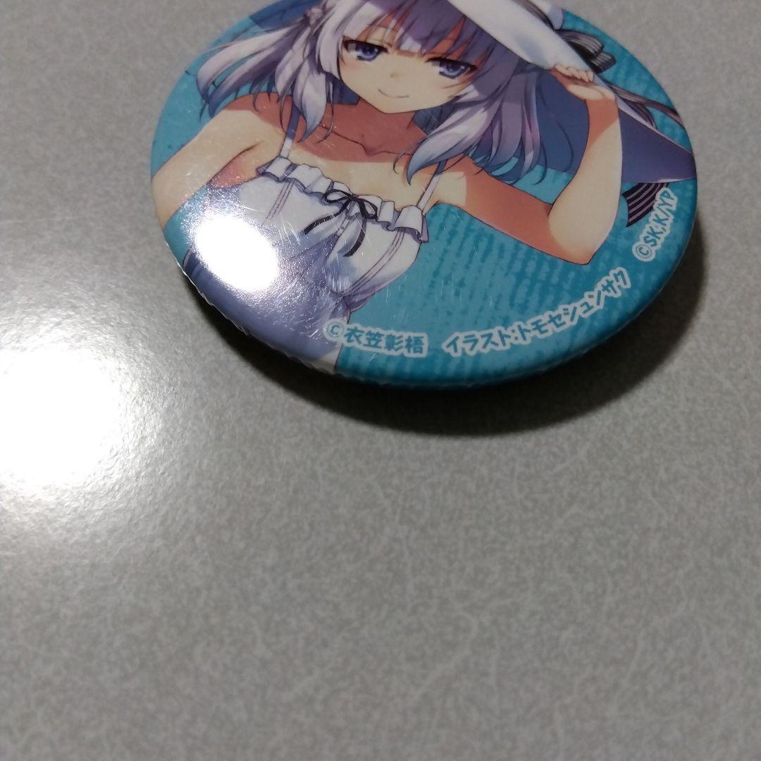 【ようこそ実力至上主義の教室へ】坂柳有栖 MF文庫J 夏の学園祭 缶バッジ