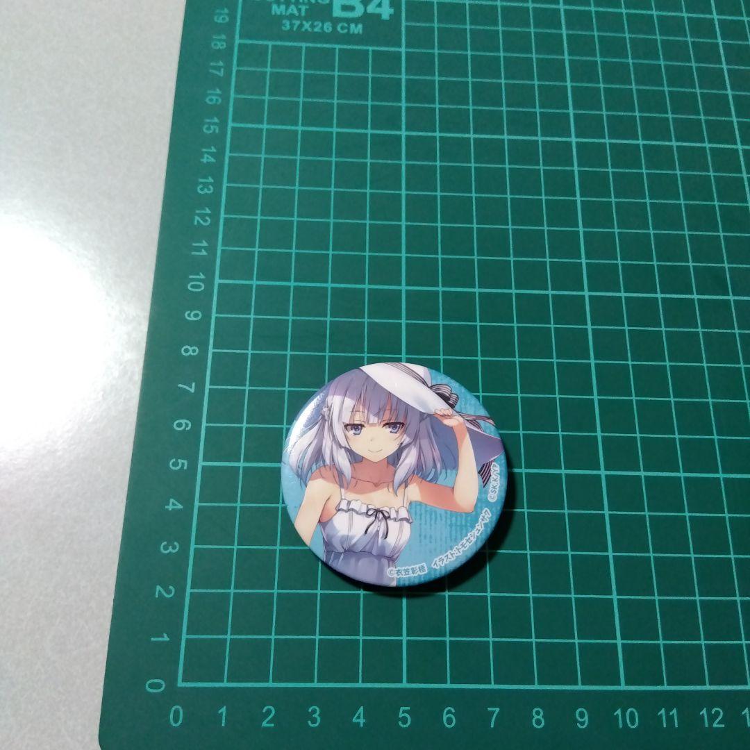 【ようこそ実力至上主義の教室へ】坂柳有栖 MF文庫J 夏の学園祭 缶バッジ