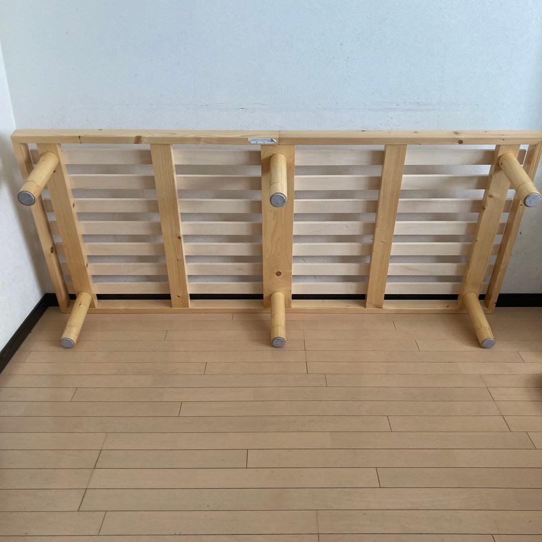 すこのシングルベッドフレーム