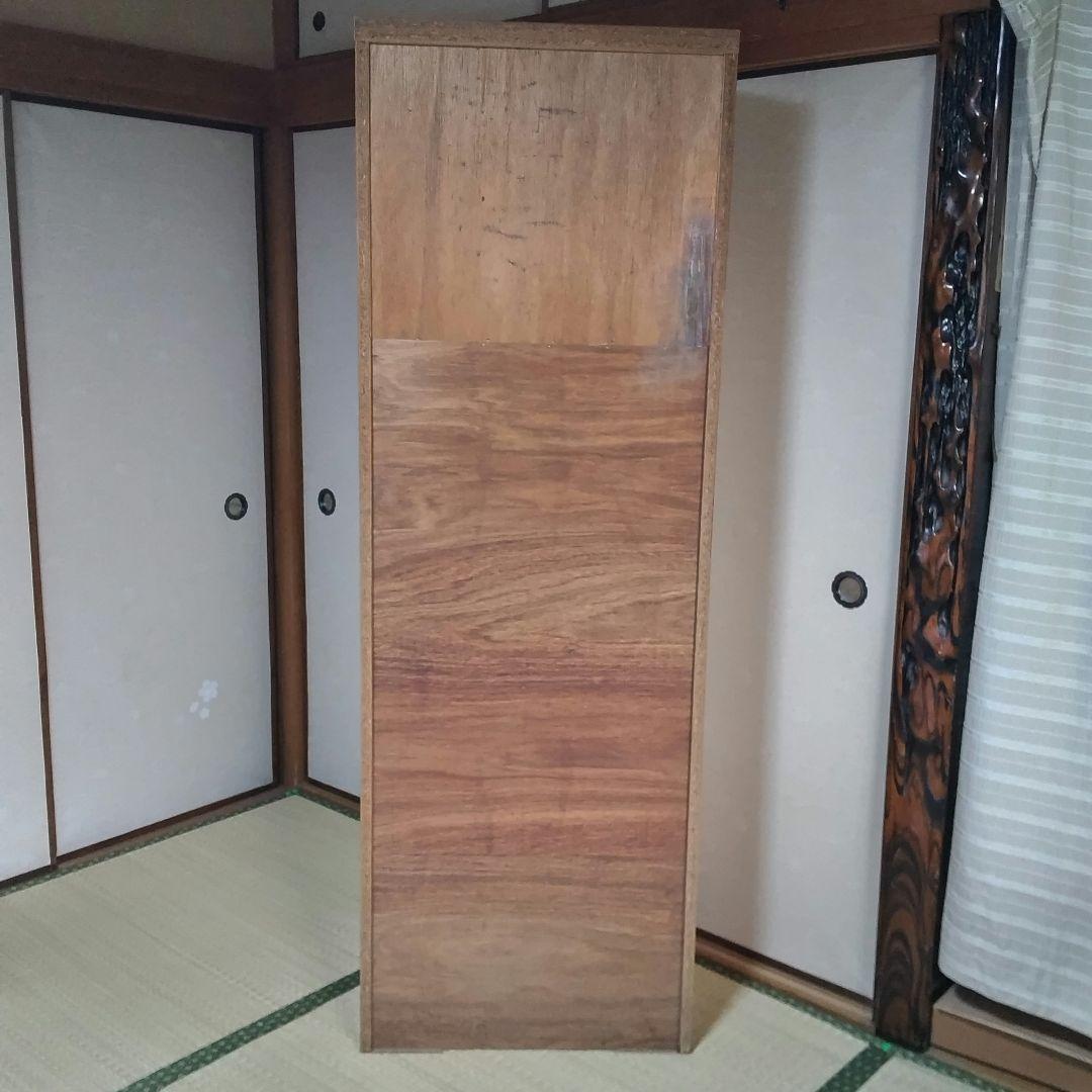 ＊両開きの扉付き棚2段&引出し8杯 たっぷり収納 整理タンス チェスト レトロ