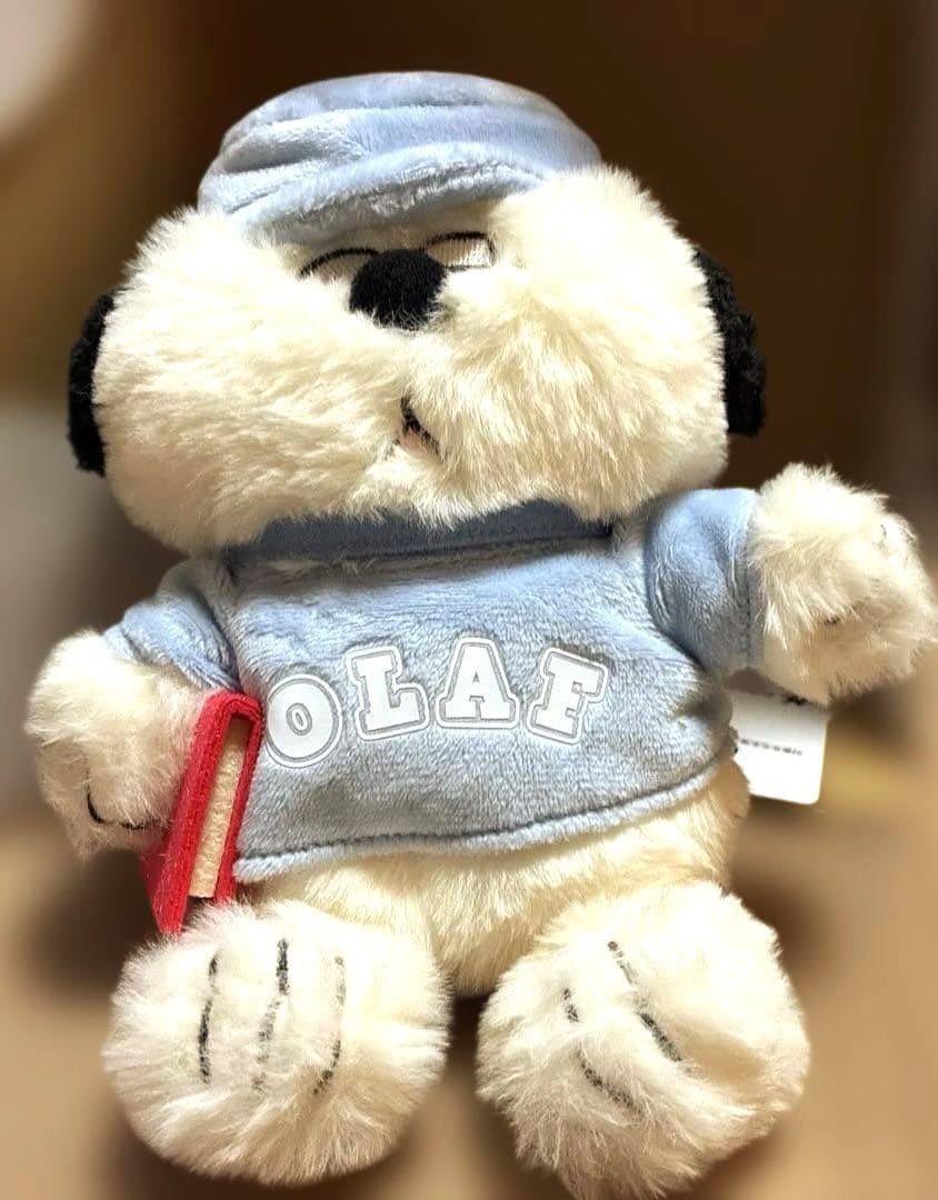 【新品未使用】スヌーピー　オラフ　ぬいぐるみ スクールライフ