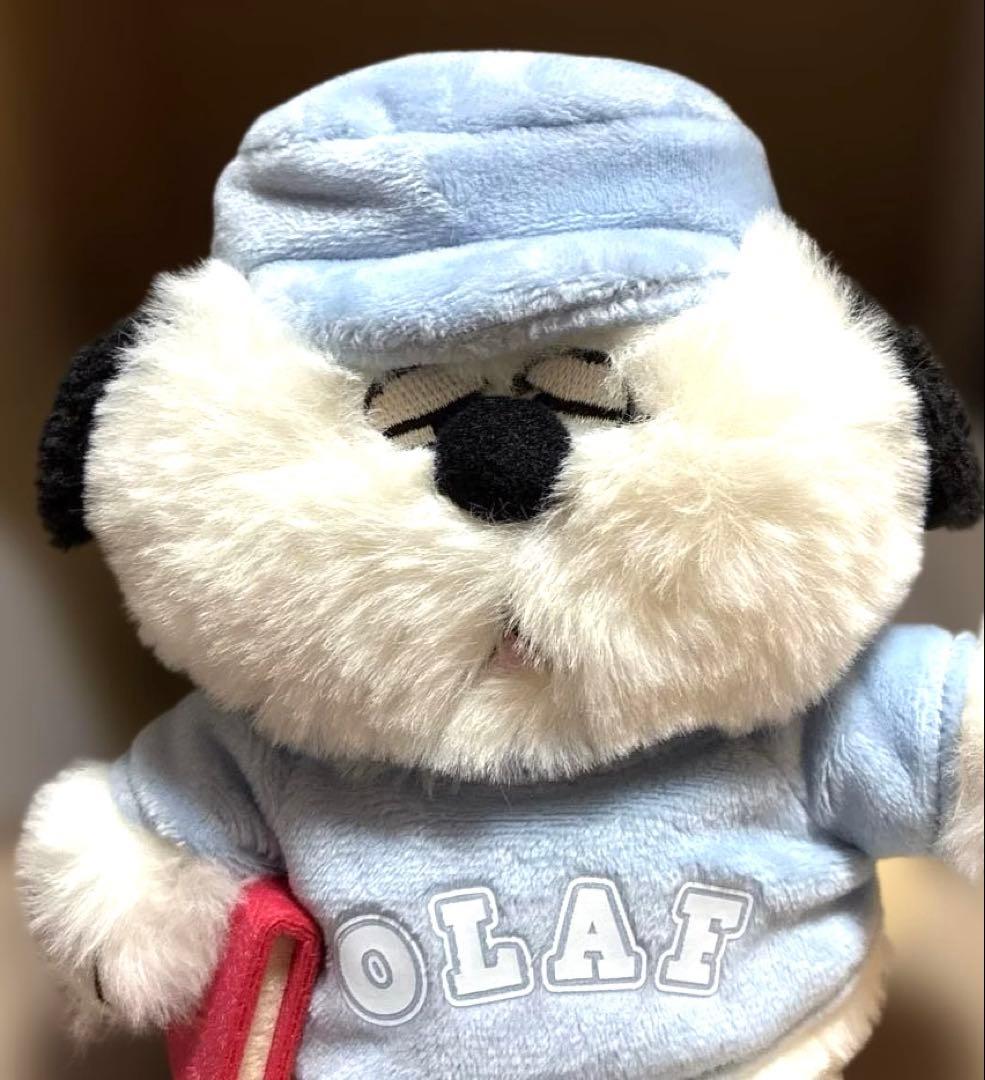 【新品未使用】スヌーピー　オラフ　ぬいぐるみ スクールライフ