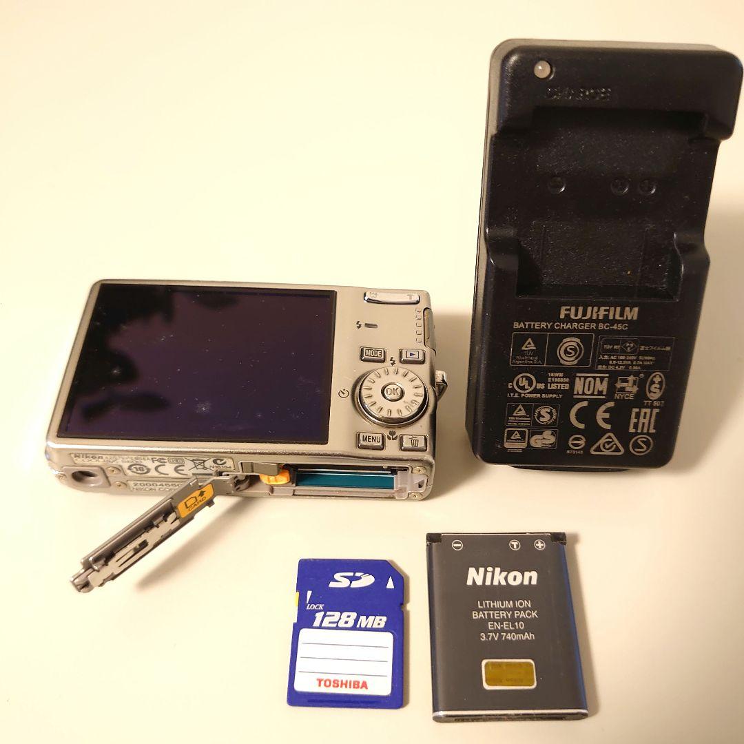 動作確認済 Nikon coolpix S600 コンデジ