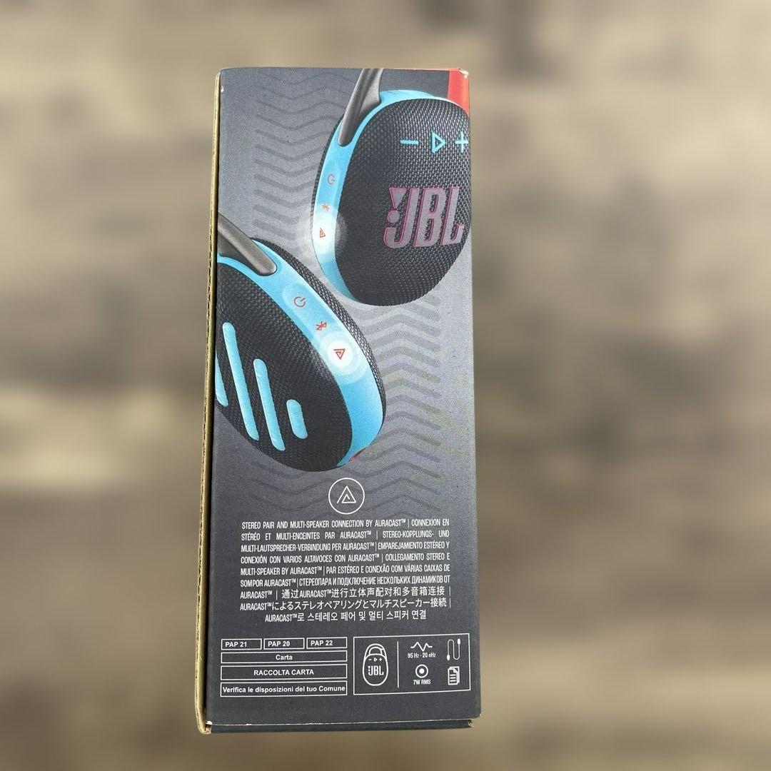 261167 JBL CLIP5Bluetoothスピーカー ファンキーブラック