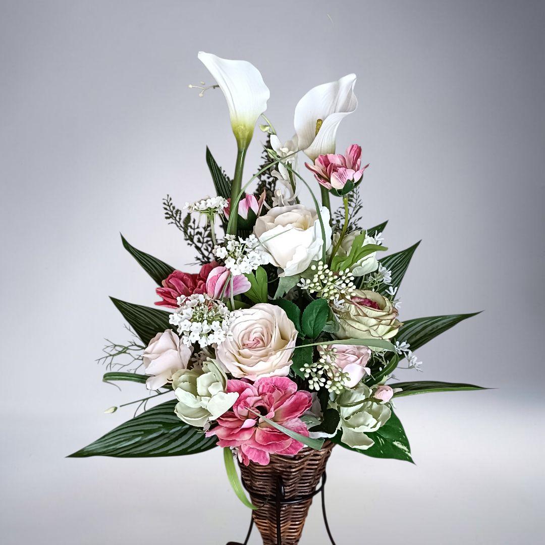 ✿優雅な彩りの贈り物② - 〜ピンクとホワイトのフローラルハーモニー 〜