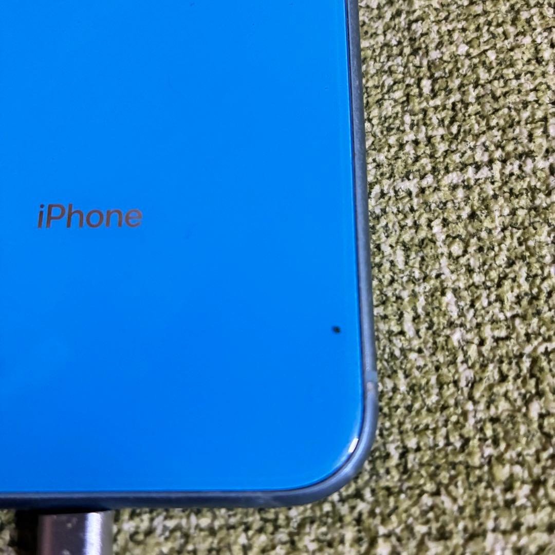 iPhone XR 256GB ブルー SIMロック解除済み softbank