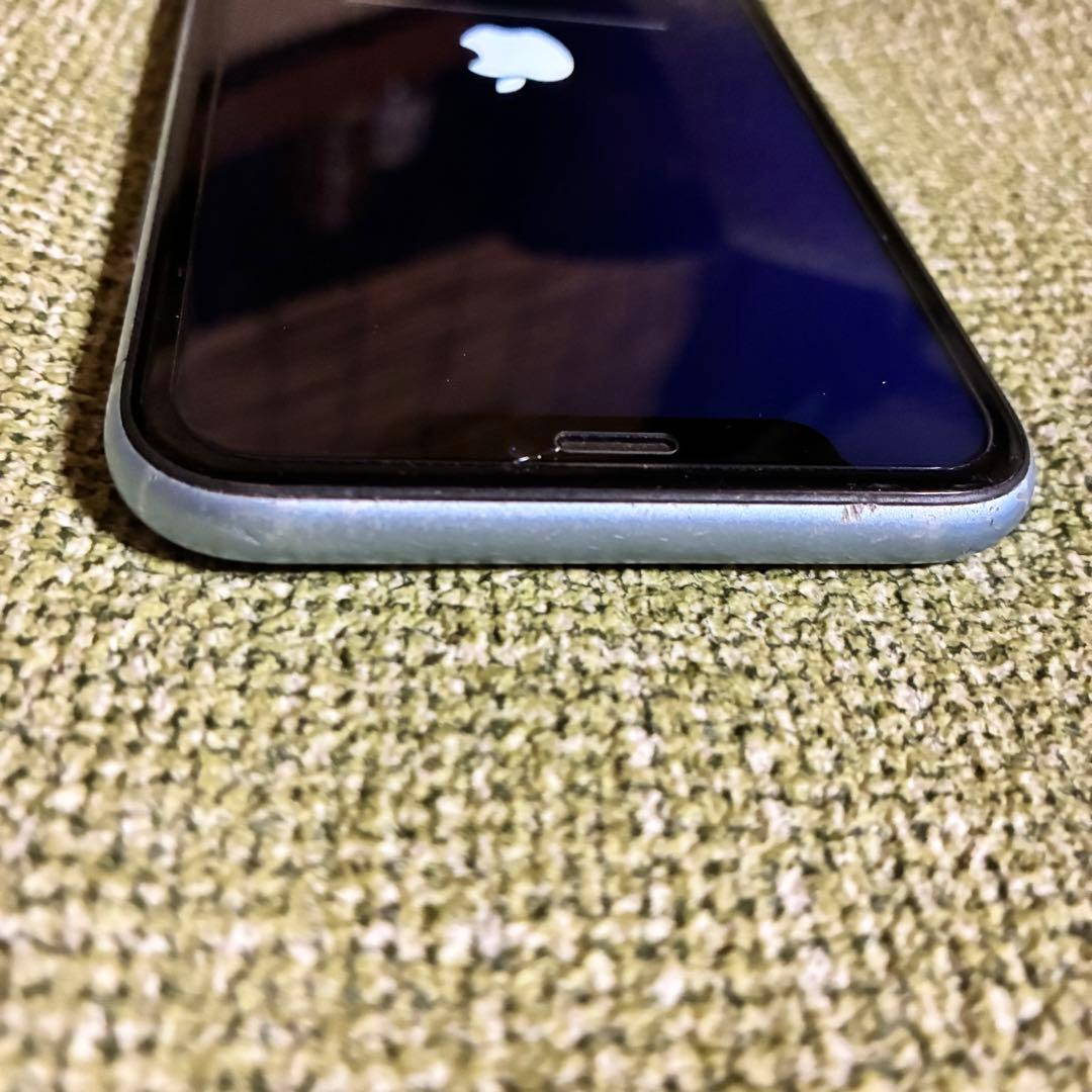 iPhone XR 256GB ブルー SIMロック解除済み softbank