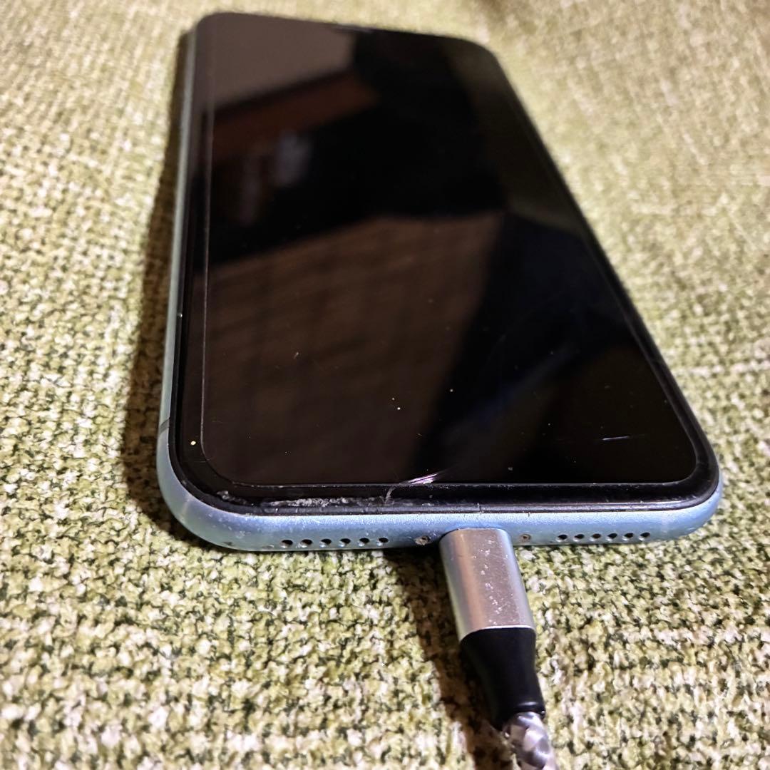iPhone XR 256GB ブルー SIMロック解除済み softbank