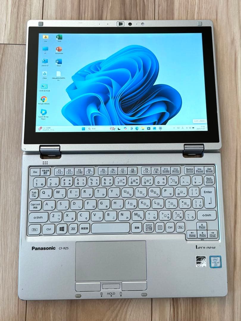 超軽量745ｇ Office2019&WIN11 10.1タブレットCF-RZ5