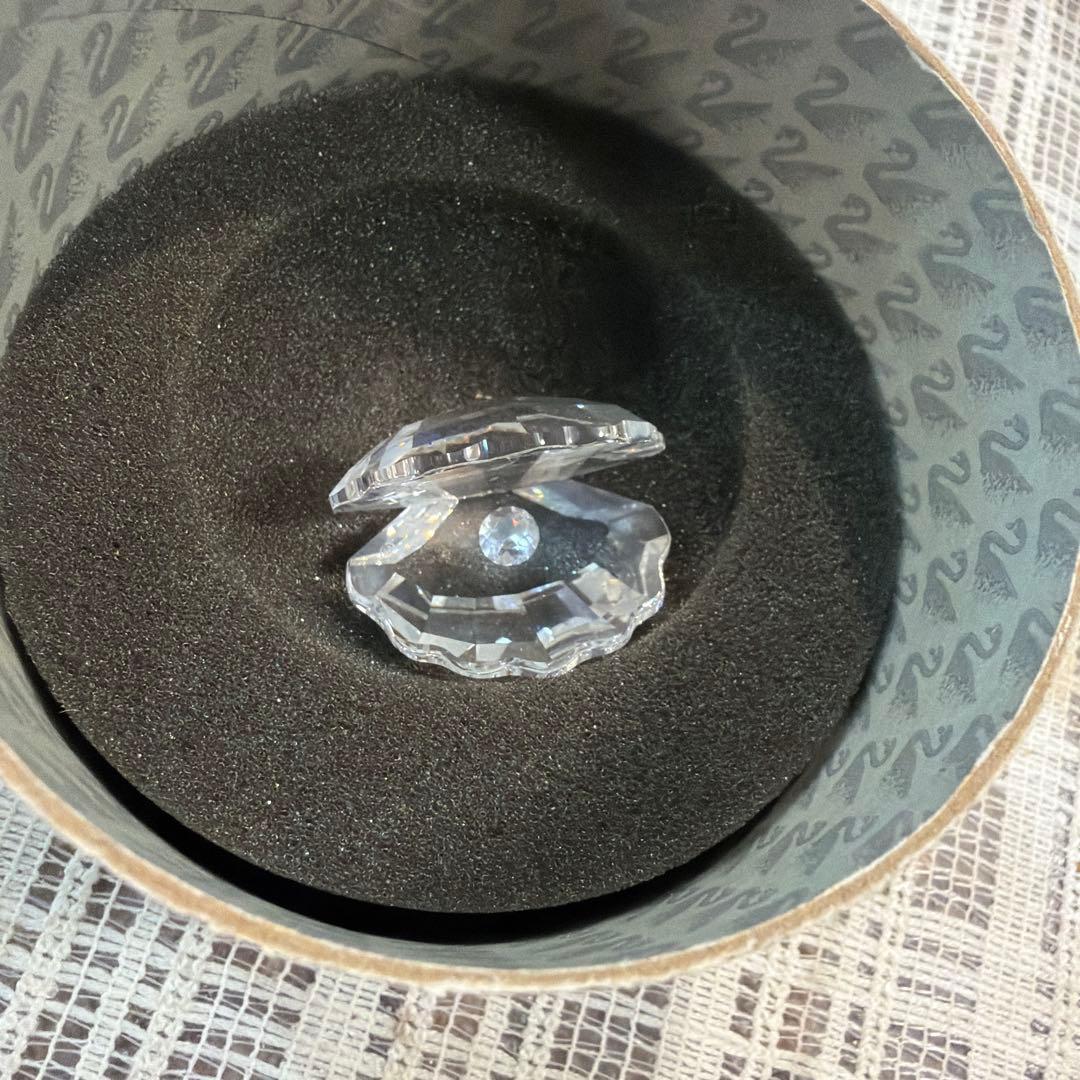 スワロフスキー　SWAROVSKI 置物　貝殻　真珠