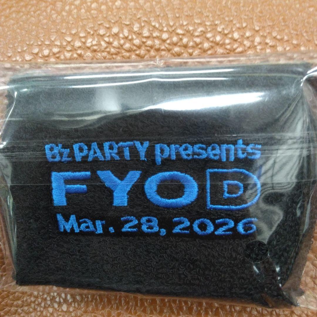 B'z FYOD 来場者特典 オリジナルリストバンド