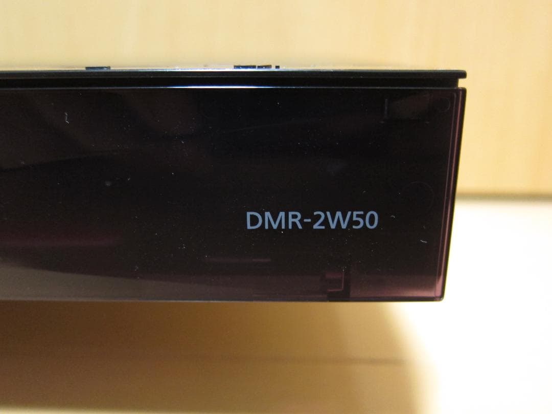 リモコン付属。新品HDD500GBへ交換！Panasonic DMR-2W50